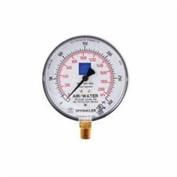 FPPI&reg; 11-553-00 FPPI-PG Dual Scale Air/Water Pressure Gauge, 1/4 in NPT Connection