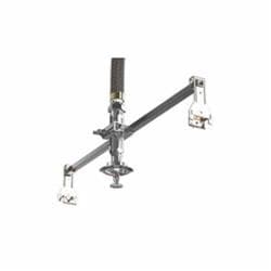Victaulic&reg; A240AB200N VicFlex&trade; Bracket, NPT, Carbon Steel, Zinc-Plated, 24 in L