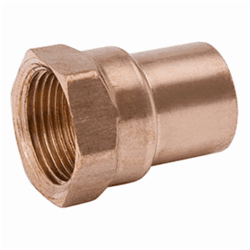 1-1/2 x 2 in Copper Sweat Female Adapter