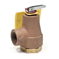 Watts® 0358553 Boiler Pressure Relief Valve, 3/4 in