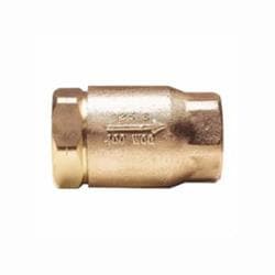 Apollo&trade; 6110601 Bronze Ball-Cone In-Line Check Valve, 1-1/4 in Nominal