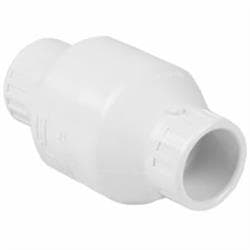 Spears&reg; S1520-20 PVC Utility Swing Check Valve, 2 in Nominal, 6-3/8 in Inlet to Outlet Length