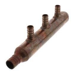 Sioux Chief 672X0390 Pex Branch Manifold, 1/2 in F1807, 3 Port