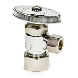 BrassCraft&reg; OCR19X C Angle Stop, 1/2 x 3/8 in Nominal