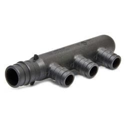 Uponor Q2237550 3-Ports Branch Tee, 3/4 in