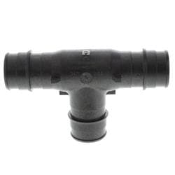 Uponor Q4755050 Tee, 1/2 in