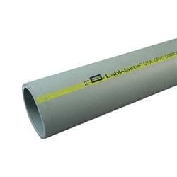 Spears&reg; LW-020 LabWaste&trade; CPVC Pipe, 2 in Nominal