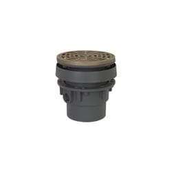 Sioux Chief Finishline 832-36PNR 3 x 4 in Round Nickel Floor Drain
