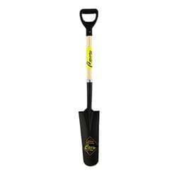SHOVEL DRAIN SPADE SHORT WOOD D