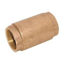 105-615G 1 in Brass Spring Check Valve Sweat