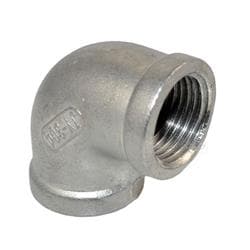 1/2 in Stainless Steel 304L 90 Elbow Gs
