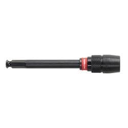 Milwaukee&reg; Tool 48-28-1030 QUIK-LOK&trade; Universal Hex Drill Extension, 5-1/2 in Length, Steel, Black