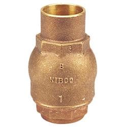 Nibco® Nj7Q0Xa Sweat Spring Check Valve, 3/4 in