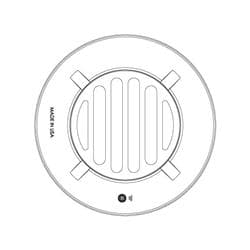 EJIW 6488 6" TALL BEEHIVE DITCH GRATE FOR 24" PIPE