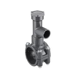 Spears&reg; HT2-337 SCH 80 PVC Pipe Saddle, 3 x 1-1/2 in Nominal
