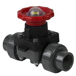 Spears&reg; 2729-007C CPVC Diaphragm Valve, 3/4 in Nominal, 5-15/16 in Inlet to Outlet Length