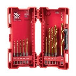 Milwaukee&reg; Tool 48-89-4633 SHOCKWAVE&trade; RED HELIX&reg; Impact Duty&reg; Drill Bit Set