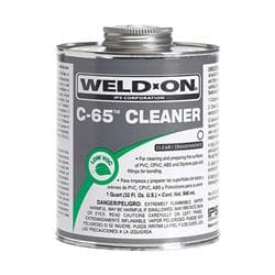 IPS Weld-On® C-65 Clear Plastic Pipe Cleaner, 1 qt 10201
