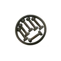 MGP4 IMPORT 4" MJ COR-TEN T-BOLT AND GASKET SET INCLUDES (1) 4" MJ GASKET 4) 3/4 X 3-1/2 MJ COR-TEN T-BOLTS W/ NUTS