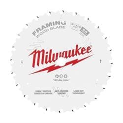 Milwaukee&reg; Tool 48-40-0720 Framing Thin Kerf Circular Saw Blade, 7-1/4 in Dia x 1.05 in THK