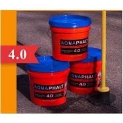 Aquaphalt 4.0 3.5 Gallon 50Lb Bucket For Repairs, 1/2 to 1 in