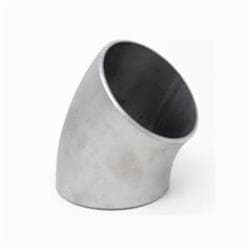 3 in Stainless Steel 304L Long Radius 45 Gs