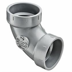 Spears&reg; P300-060C LabWaste&trade; SCH 40 CPVC 1/4 Bend, 6 in Nominal