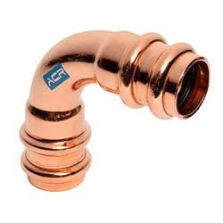 RP02747 1-1/8 ACR Press Long Radius 90 Elbow