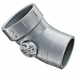 Spears&reg; P323-020C LabWaste&trade; SCH 40 CPVC Street 1/8 Bend, 2 in Nominal