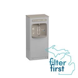 Elkay&reg; DSSBF8S Enhanced ezH2O&reg; Floor Standing Bottle Filling Station Filtered Refrigerated