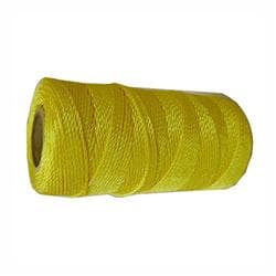 Braxton NTY225 Yellow Twisted Nylon Twine, 275 ft