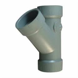 Spears&reg; P600-020C LabWaste&trade; SCH 40 CPVC Pipe Wye-Branch, 2 in Nominal