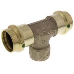ProPress&reg; 79590 Tee, 3/4 x 3/4 x 1/2 in Nominal