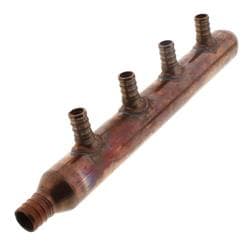 Sioux Chief 672X0490 Pex Branch Manifold, 1/2 in F1807, 4 Port