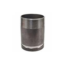 3 x 4 in Sch 40 GrvxThrd Adapter Nipple Black