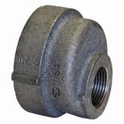 2-1/2 x 1-1/2 in Black Cast Iron Eccentric Coupling