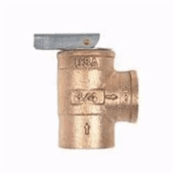 Apollo&trade; 1040805 Hot Water Safety Relief Valve, 3/4 in Nominal