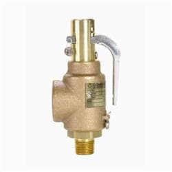Apollo&trade; 29402A100 Bronze Safety Relief Valve, 1 x 1-1/4 in Nominal