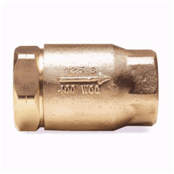 Apollo&trade; 61LF10001 Lead Free Bronze Ball-Cone In-Line Check Valve, 3 in Nominal Size