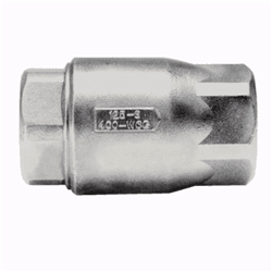 Apollo&trade; 6210501 Stainless Steel Ball-Cone In Line Check Valve, 1 in Nominal