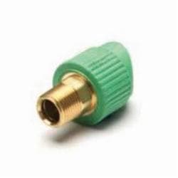 Aquatherm 0628330 Green Pipe&reg; Fusion Outlet, 3/4 x 1/2 in Nominal, Green, Fitting/Connector Type: Outlet, Outlet x MNPT