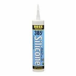 Boss 38500 Clear Plumbers Silicone Sealant, 10.1 oz