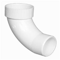 2 in Pvc Sch 40 Long Sweep Street 90