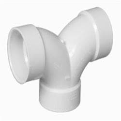 1-1/2 in Pvc Sch 40 Double 90 Dwv