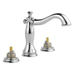 Delta&reg; 3597LF-MPU-LHP Cassidy&reg; Two Handle Widespread Bathroom Faucet - Less Handles