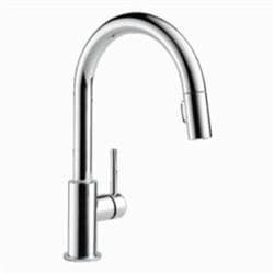 Delta&reg; 9159-DST Trinsic&reg; Single Handle Pull-Down Kitchen Faucet