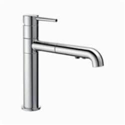 Delta&reg; 4159-DST Trinsic&reg; Single Handle Pull-Out Kitchen Faucet