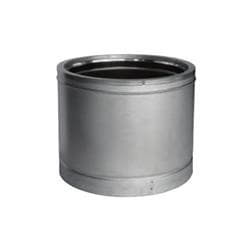 DuraVent&reg; 6DT-24SS DuraTech Double Wall Pipe, 6 in Diameter, 24 in Length