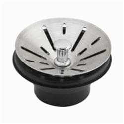 Elkay&reg; LKDS35 3-1/2" Garbage Disposal Stopper / Strainer for use with Perfect Drain&reg;, Satin Finish
