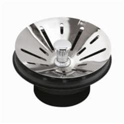 Elkay&reg; LKDS99 3-1/2" Garbage Disposal Stopper / Strainer for use with Perfect Drain&reg;, Chrome For Use With: InErator Disposal